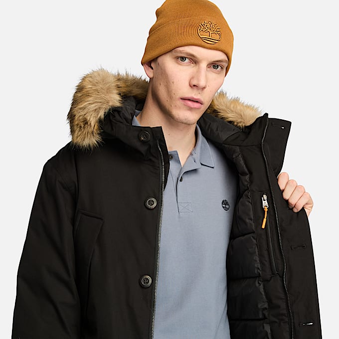 Scar Ridge Waterproof Parka for Men in Black TBL Black ALT4