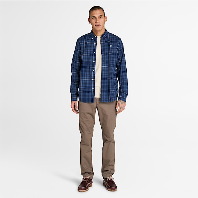 Dunstan River ShortSleeve TShirt for Men in Beige TBL Beige ALT2