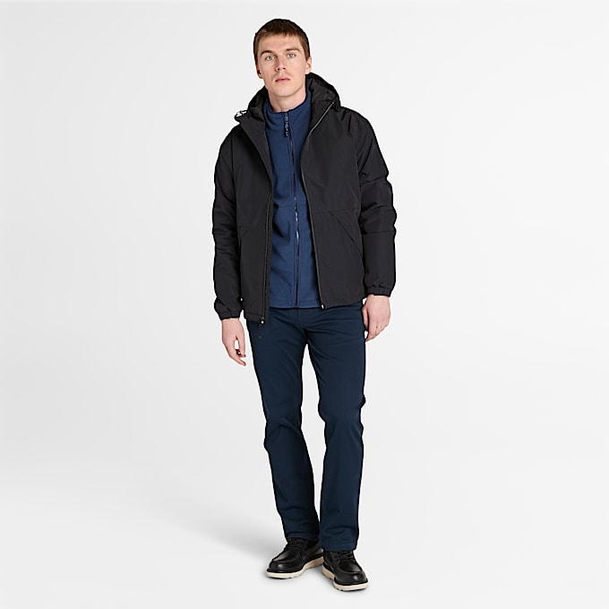 Winnick Waterproof Insulated Jacket for Men in Black TBL Black ALT2