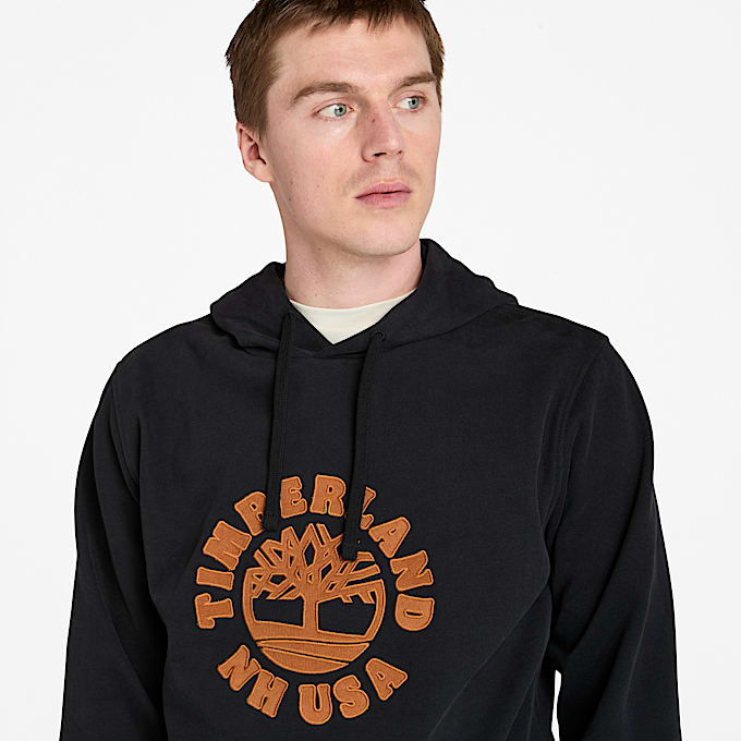Holiday Graphic Hoodie for Men in Black TBL Black ALT3