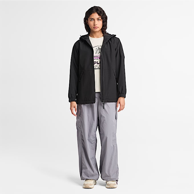 Winnick Shell Jacket for Women in Black TBL Black ALT2