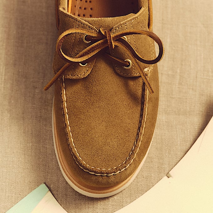 Sapato de Vela Artesanal para Homem em bege TBL bege MKTG2