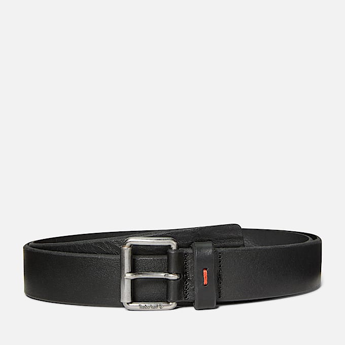 Ceinture en cuir Errex pour homme en noir TBL noir HERO