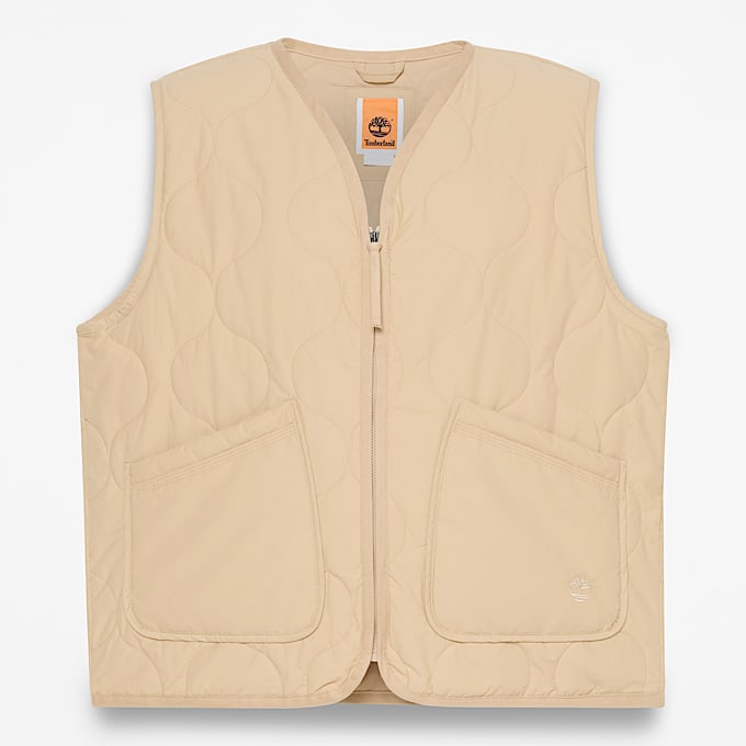 All Gender Gesteppte Weste in Beige TBL No Color HERO