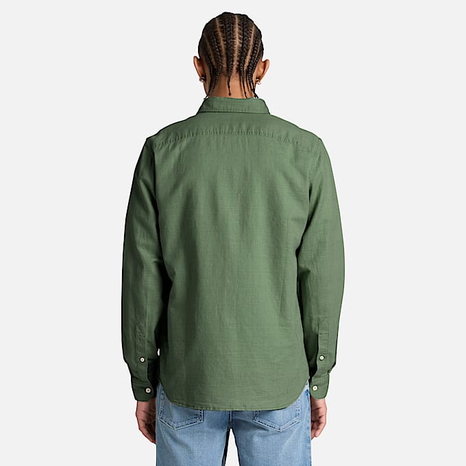 Lovell Lake ButtondownLangarmhemd fr Herren in Grn TBL Grn ALT8