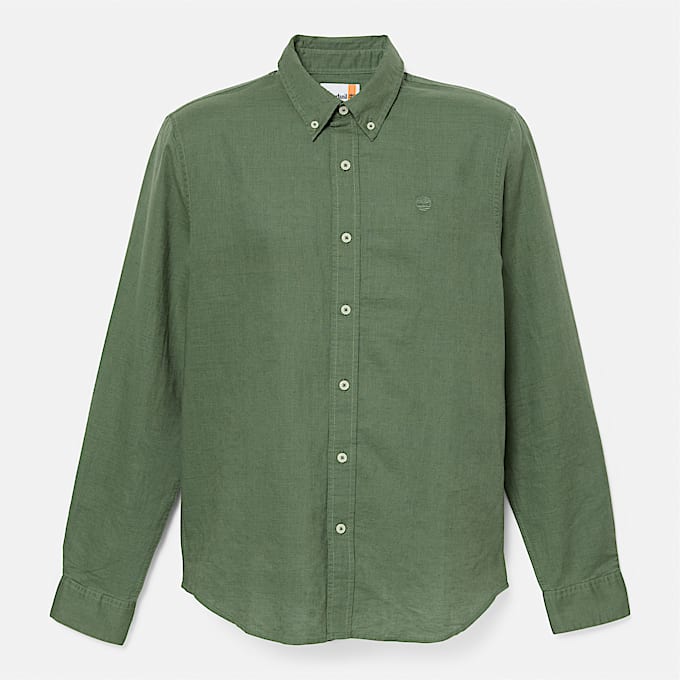 Lovell Lake ButtondownLangarmhemd fr Herren in Grn TBL Grn HERO