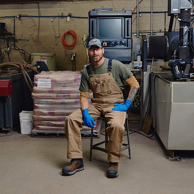 Boondock Ultralight 6 Waterdichte Gesoleerde Werkschoen met composietneus voor heren in bruin TBL Bruin ALT7