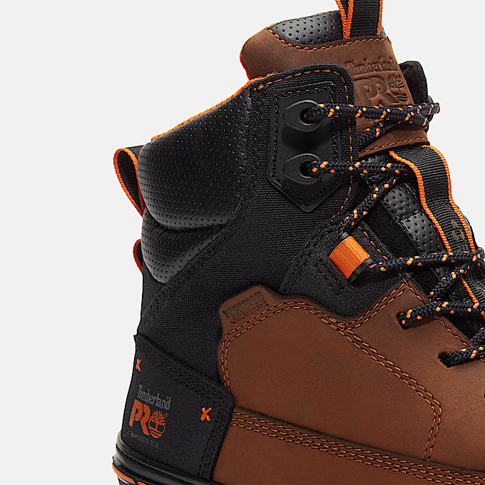 Boondock Ultralight 6 Waterdichte Gesoleerde Werkschoen met composietneus voor heren in bruin TBL Bruin ALT9