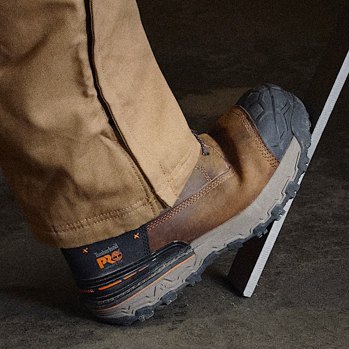 Wasserdichter Ultraleichter Boondock 6 CompositeToe Work Boot fr Herren in Braun TBL Braun ALT4