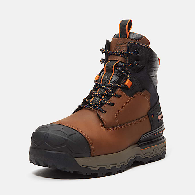 Wasserdichter Ultraleichter Boondock 6 CompositeToe Work Boot fr Herren in Braun TBL Braun ALT15