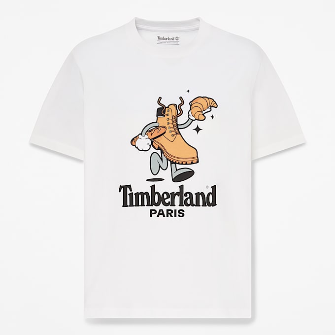 All Gender Paris ShortSleeve TShirt i vit TBL Vit HERO