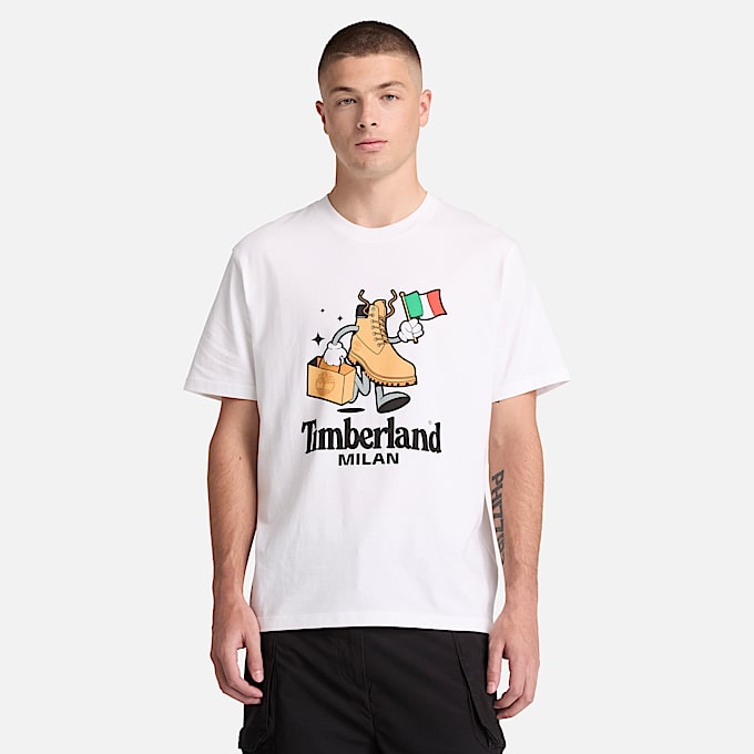 All Gender Milan ShortSleeve Tshirt i vit TBL Vit ALT1