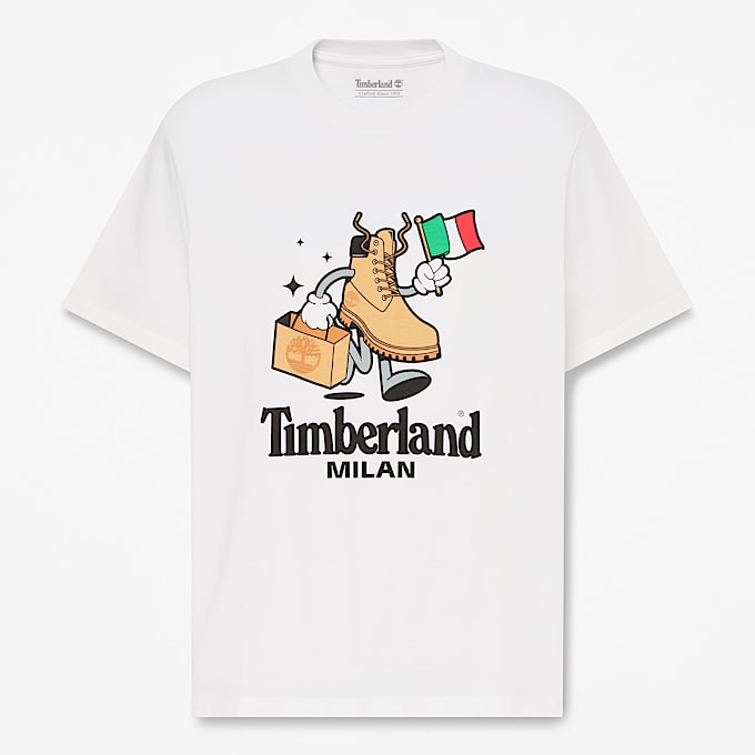 All Gender Milan ShortSleeve Tshirt i vit TBL Vit HERO