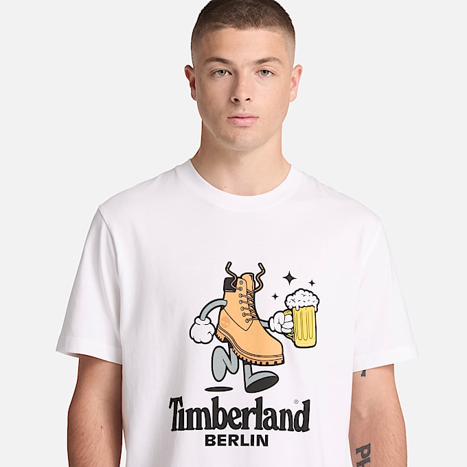 All Gender Berlin ShortSleeve Tshirt i vit TBL Vit ALT3