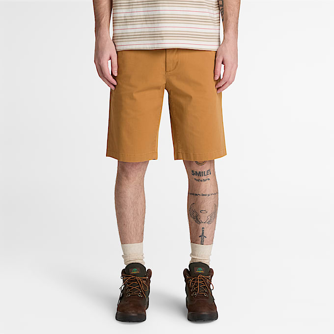 Topsfield ChinoShorts aus Twill fr Herren in Gelb TBL Gelb ALT1