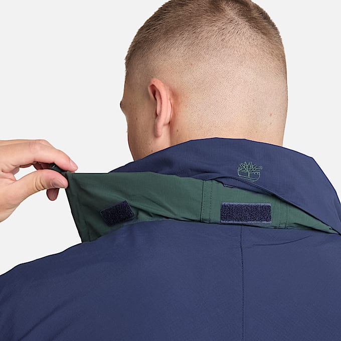 All Gender Timberland x BEAMS NylonWendejacke mit Reiverschluss in Dunkelblau TBL Blau ALT6