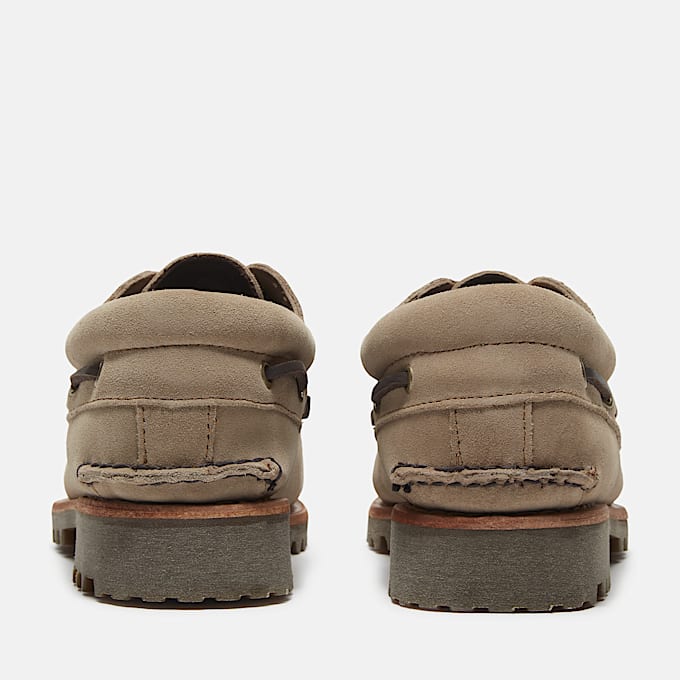 Timberland Mix Tape Authentic 3Eye Lug Bootsschuh fr Herren in Beige TBL Beige ALT9