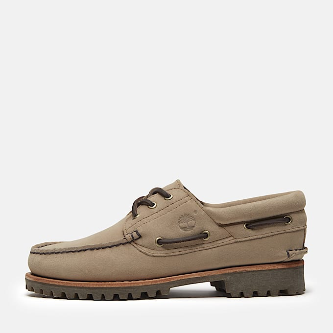 Timberland Mix Tape Authentic 3Eye Lug Bootsschuh fr Herren in Beige TBL Beige ALT5