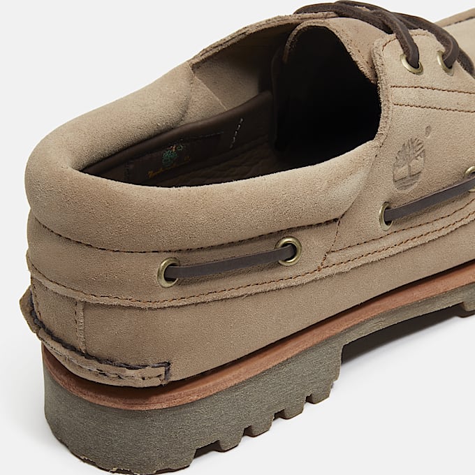 Timberland Mix Tape Authentic 3Eye Lug Bootsschuh fr Herren in Beige TBL Beige ALT8