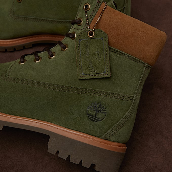 Wasserdichter Timberland Premium 6Inch Boot fr Herren in Grn TBL Grn MKTG1