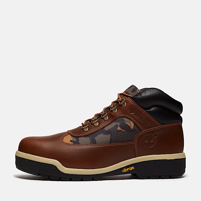 Field Boot with GORETEX Membrane for Men in Brown TBL Brown ALT8
