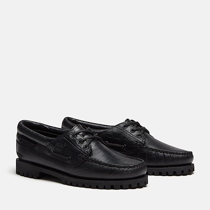 Timberland Authentic 3senBootsschuhe fr Damen in Schwarz TBL Schwarz ALT4
