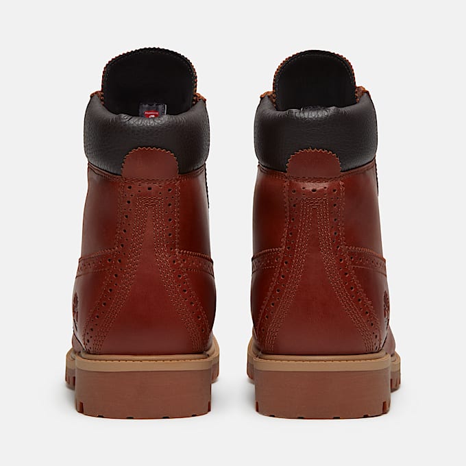 Wasserdichter Timberland Premium 6Inch Boot fr Herren in Braun TBL Braun ALT5