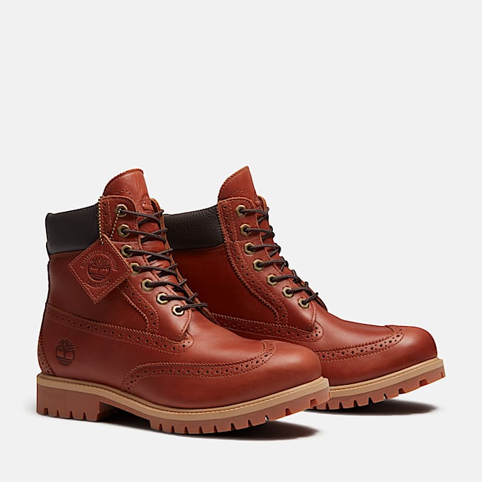 Wasserdichter Timberland Premium 6Inch Boot fr Herren in Braun TBL Braun ALT4