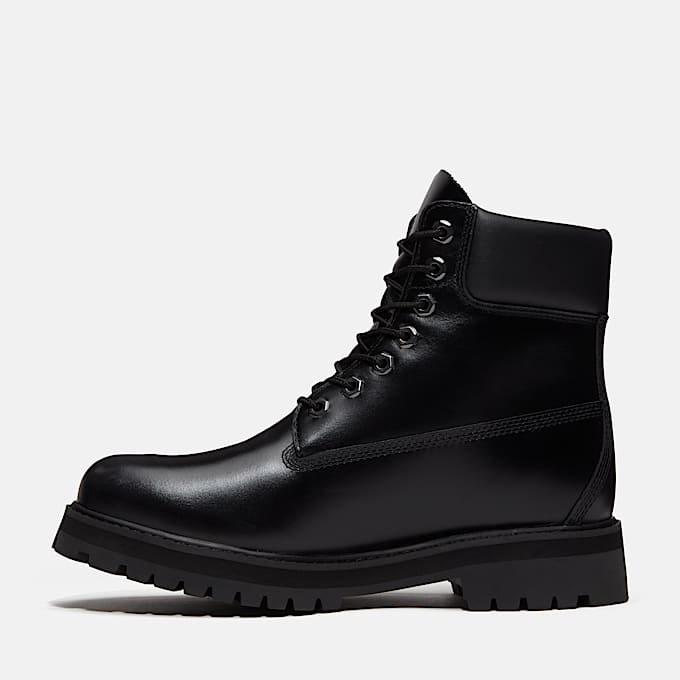 Wasserdichter Timberland Heritage 6Inch Boot fr Herren in Schwarz TBL Schwarz ALT6