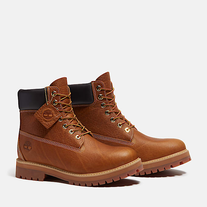 Wasserdichter Timberland Heritage 6Inch Boot fr Herren in Gelb TBL Gelb ALT4