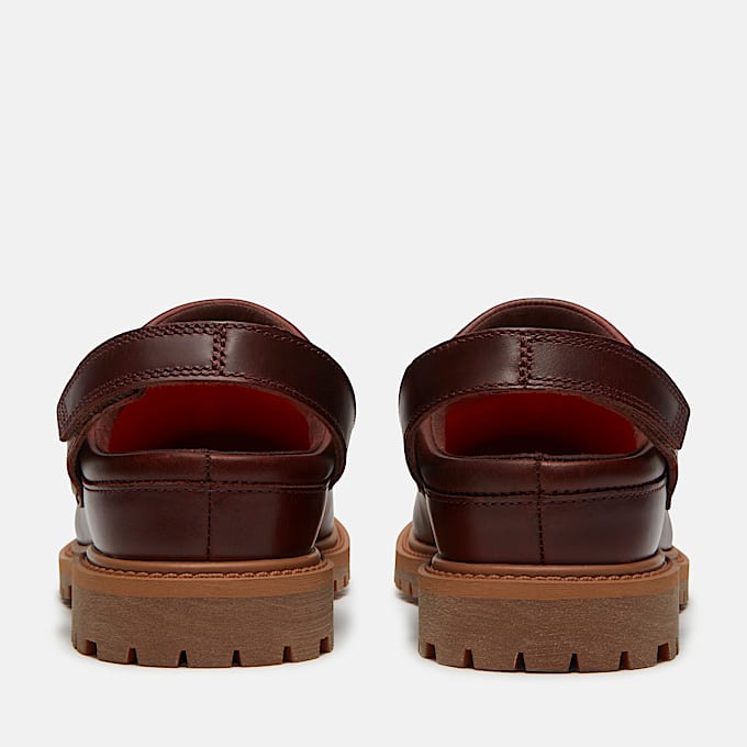 Timberland Premium Convertible Clog fr Damen in Burgunderrot TBL Burgunderrot ALT5