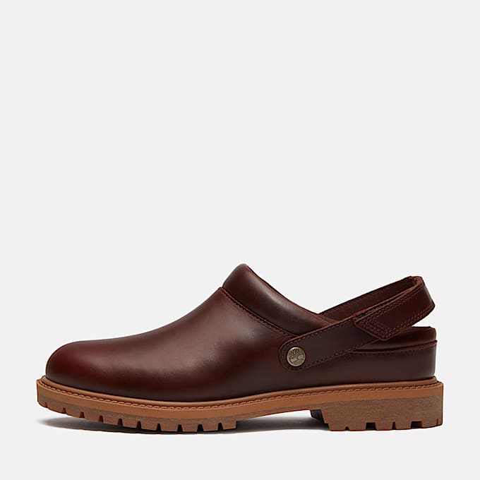 Timberland Premium Convertible Clog fr Damen in Burgunderrot TBL Burgunderrot ALT8
