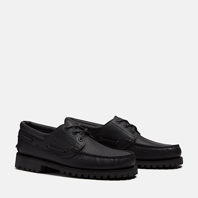 Handgenhter Timberland Authentic 3senBootsschuh fr Herren in Schwarz TBL Schwarz ALT4