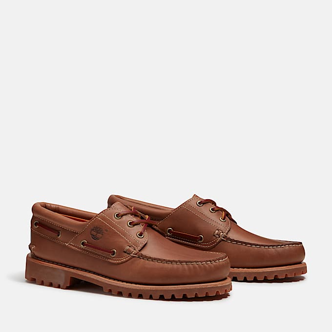 Handgenhter Timberland Authentic 3senBootsschuh fr Herren in Braun TBL Braun ALT4