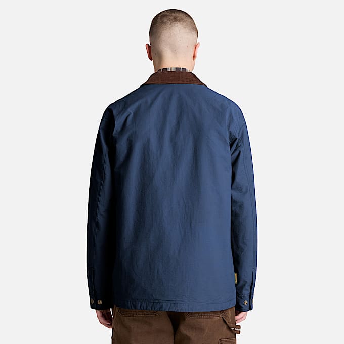 Wasserabweisende Wenham Feldjacke fr Herren in Dunkelblau TBL Blau ALT8