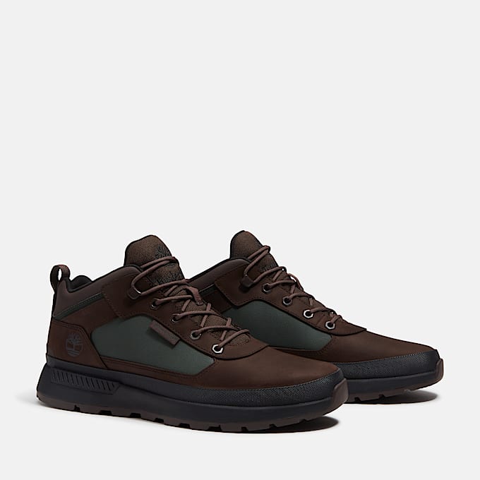 Field Trekker Sneaker fr Herren in DunkelbraunDunkelgrn TBL Braun ALT4