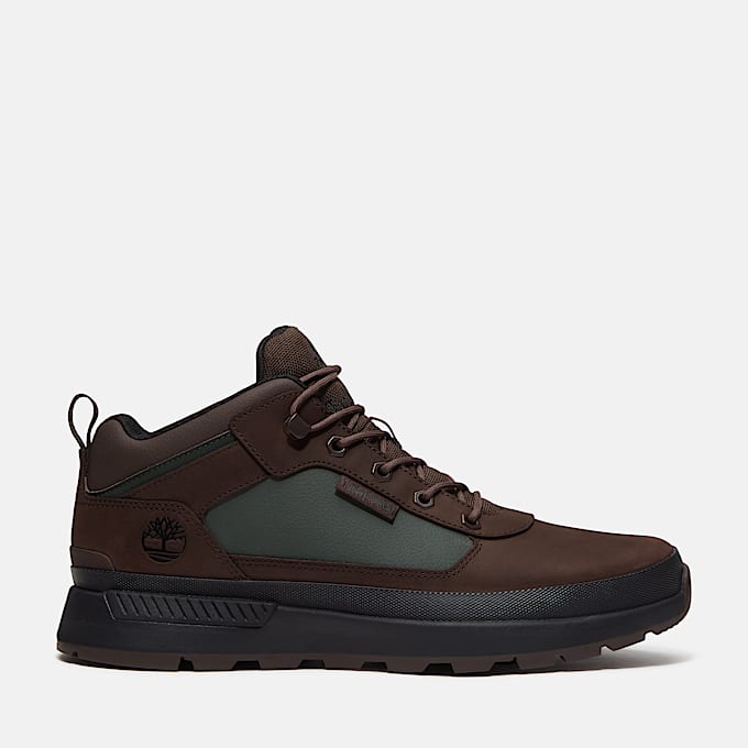 Field Trekker Sneaker fr Herren in DunkelbraunDunkelgrn TBL Braun HERO