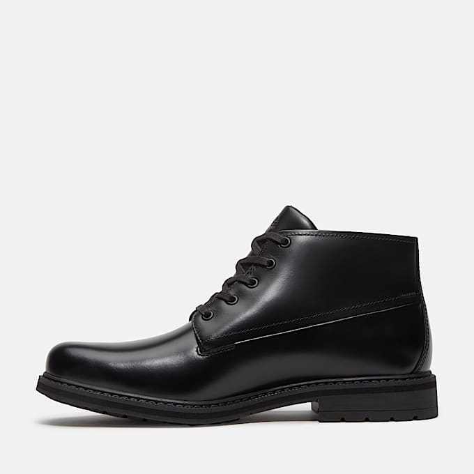 Wasserdichter Stormbucks Chukka Boot fr Herren in Schwarz TBL Schwarz ALT6