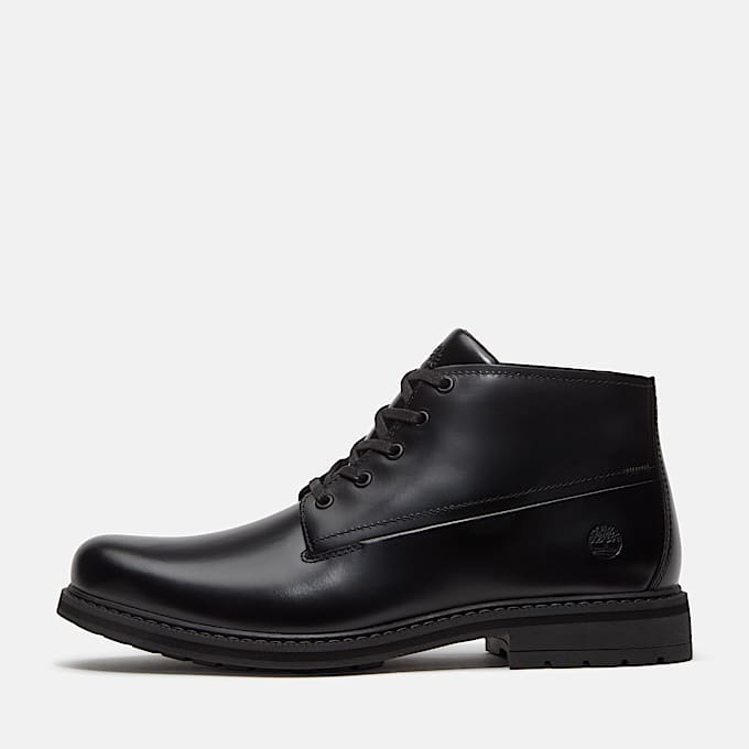 Wasserdichter Stormbucks Chukka Boot fr Herren in Schwarz TBL Schwarz ALT8