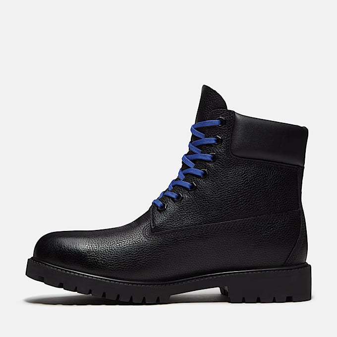 Wasserdichter Timberland Heritage 6Inch Boot fr Herren in Schwarz TBL Schwarz ALT6