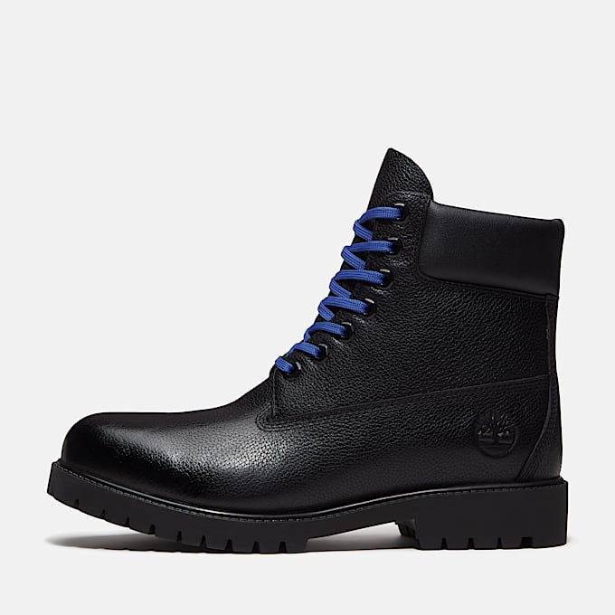 Wasserdichter Timberland Heritage 6Inch Boot fr Herren in Schwarz TBL Schwarz ALT8
