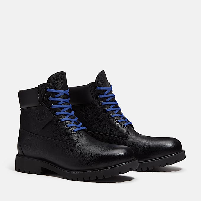 Wasserdichter Timberland Heritage 6Inch Boot fr Herren in Schwarz TBL Schwarz ALT4