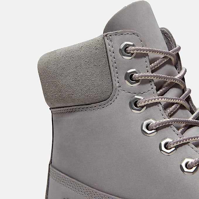 Wasserdichter Timberland Heritage 6Inch Boot fr Herren in Grau TBL Grau ALT7