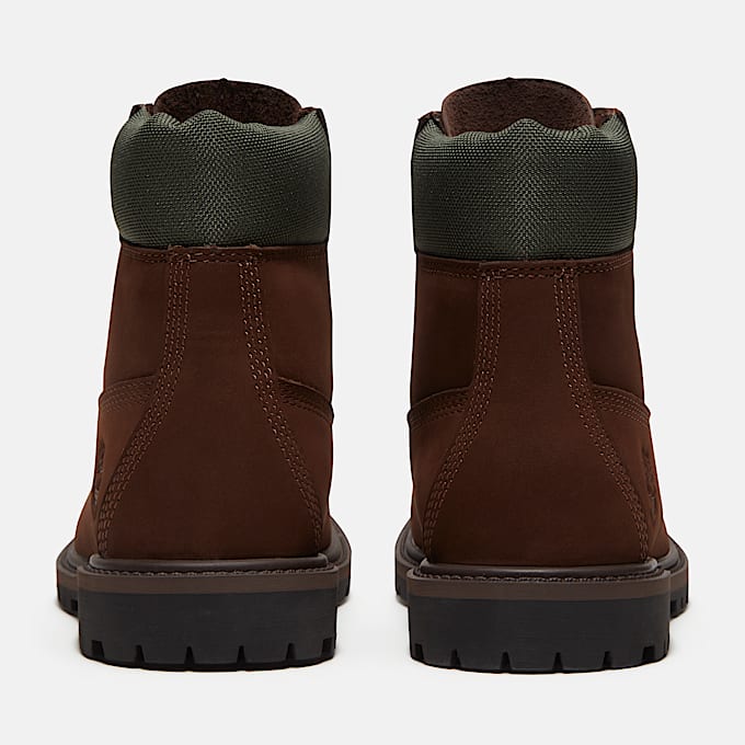 Wasserdichter Timberland Premium 6InchBoot fr Damen in Dunkelbraun TBL Braun ALT5