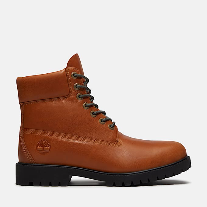 Wasserdichter Timberland Heritage 6Inch Boot fr Herren in GelbBeige TBL Gelb HERO