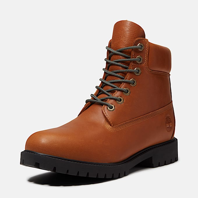 Wasserdichter Timberland Heritage 6Inch Boot fr Herren in Braun TBL Braun ALT9