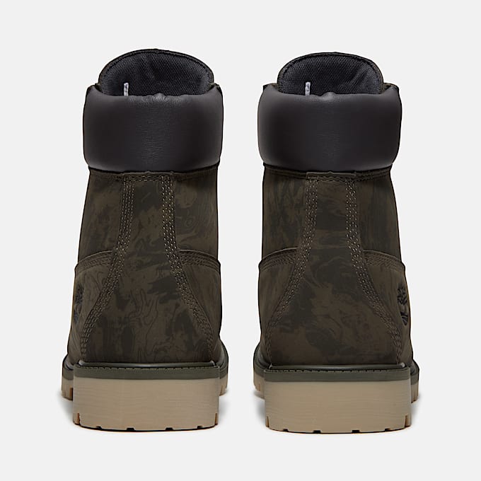 Wasserdichter Timberland Heritage 6InchBoot fr Herren in Dunkelgrn TBL Grn ALT5