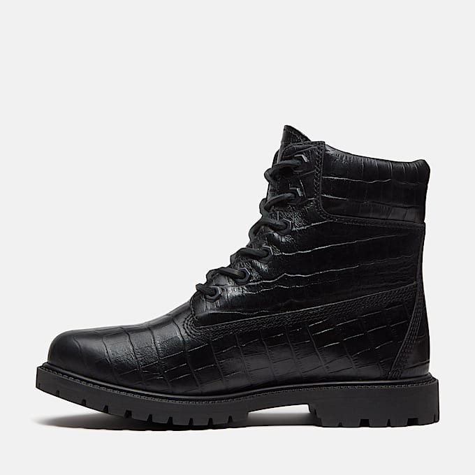 Timberland Premium 6Inch Boot fr Damen in Schwarz TBL Schwarz ALT6