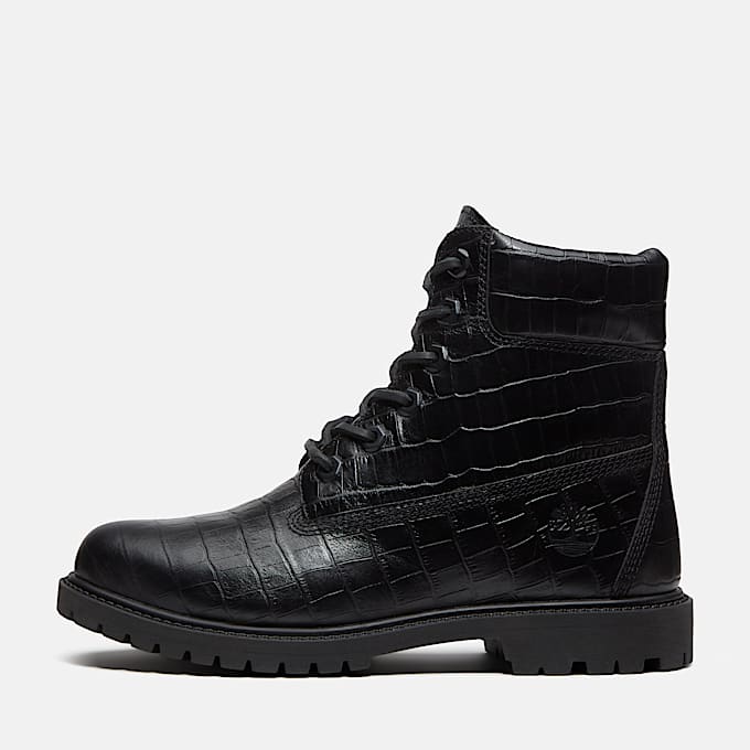 Timberland Premium 6Inch Boot fr Damen in Schwarz TBL Schwarz ALT9