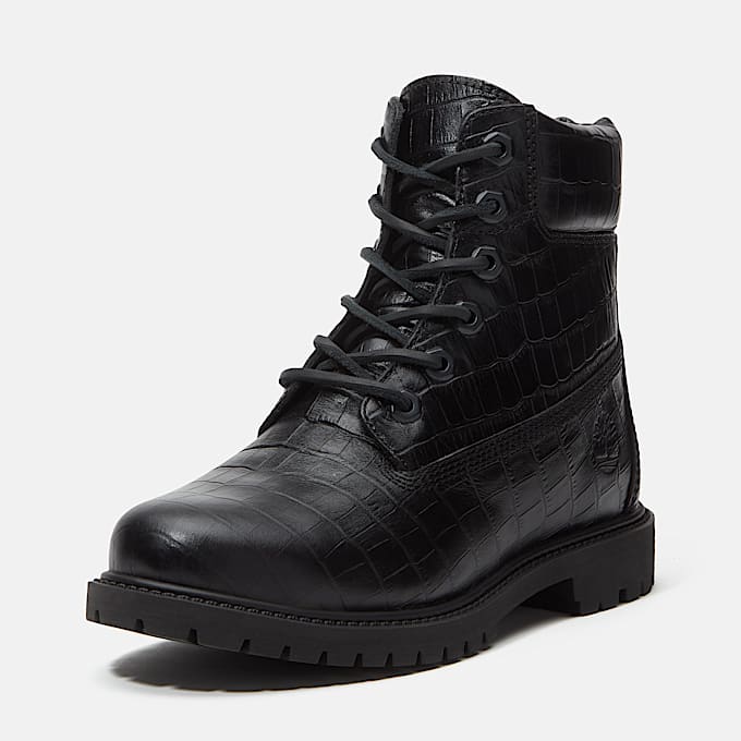 Timberland Premium 6Inch Boot fr Damen in Schwarz TBL Schwarz ALT10